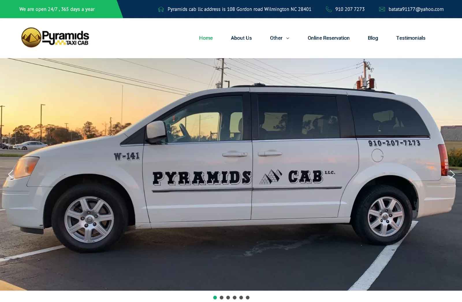Pyramid Taxi Cab