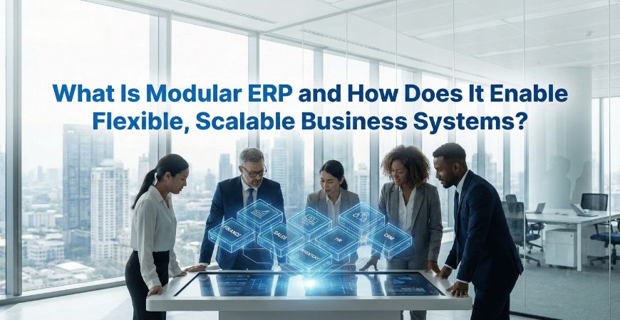What Is Modular ERP And How Does It Enable Flexible Scalable Business System