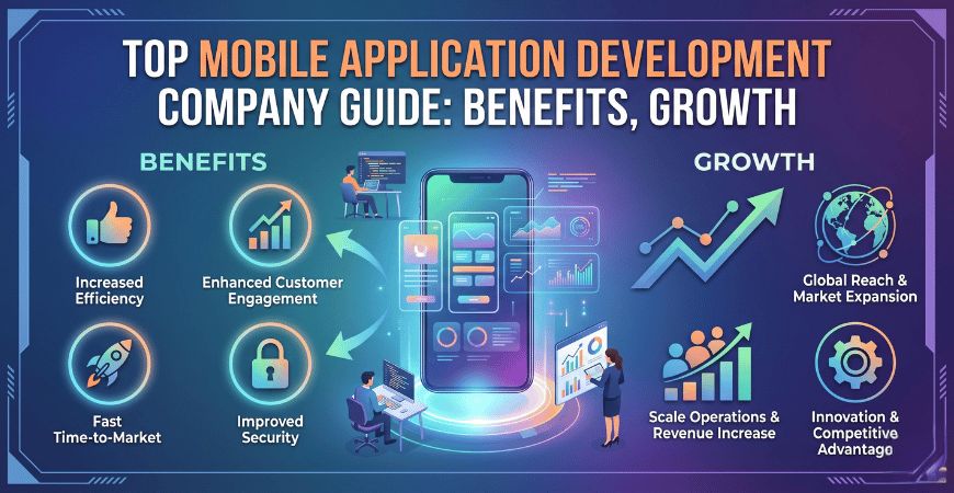 Top Mobile Application Development Company Guide Benefits Growth